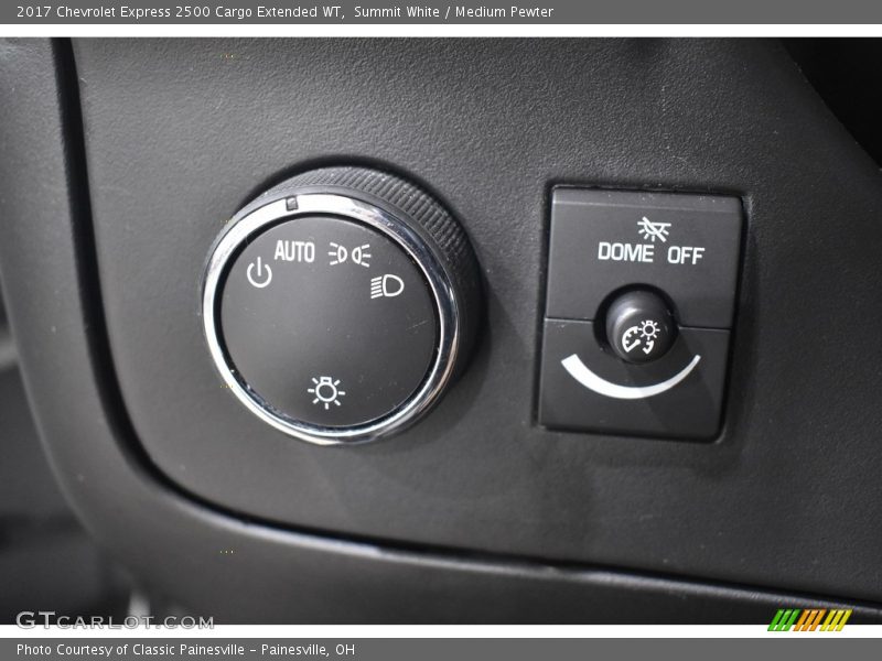 Summit White / Medium Pewter 2017 Chevrolet Express 2500 Cargo Extended WT