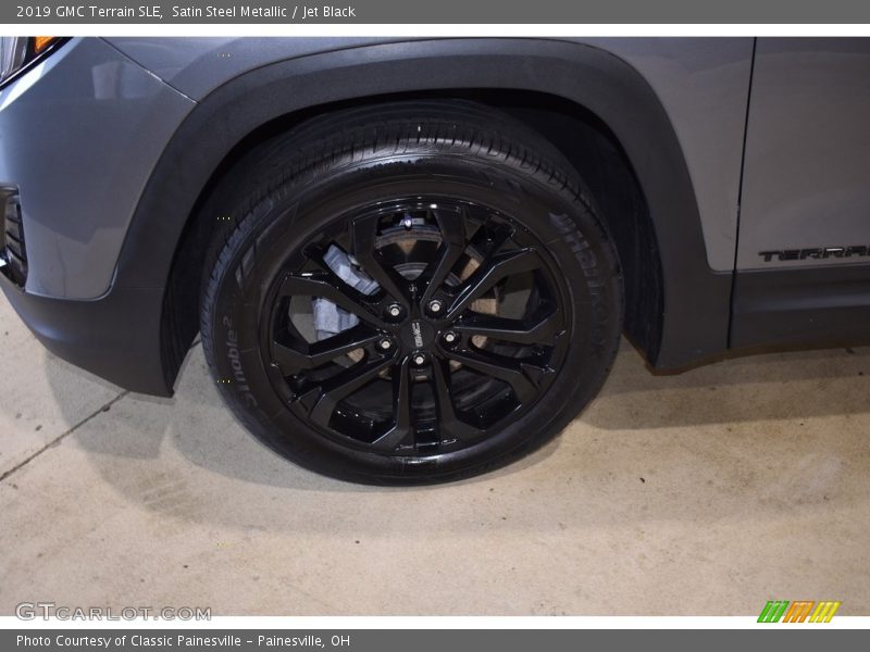 Satin Steel Metallic / Jet Black 2019 GMC Terrain SLE