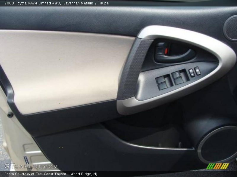 Savannah Metallic / Taupe 2008 Toyota RAV4 Limited 4WD
