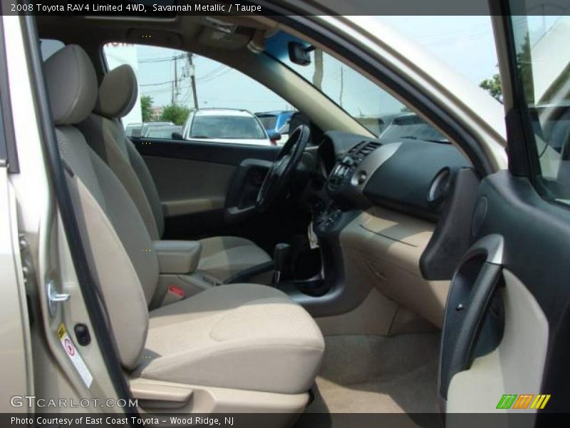 Savannah Metallic / Taupe 2008 Toyota RAV4 Limited 4WD