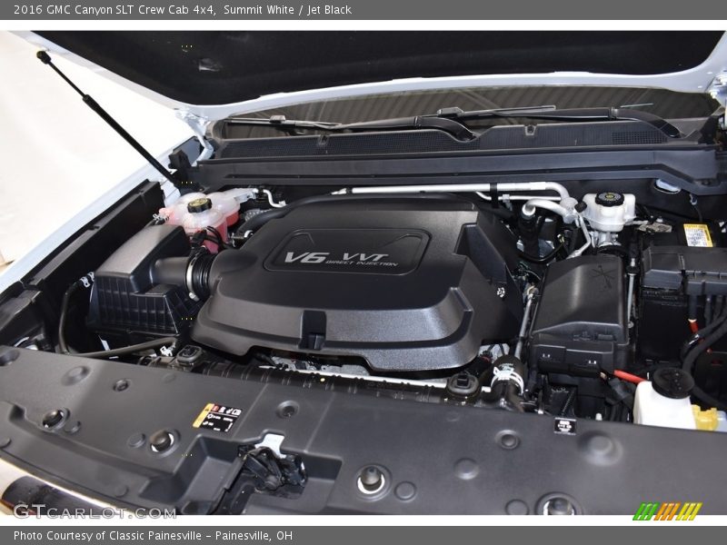 Summit White / Jet Black 2016 GMC Canyon SLT Crew Cab 4x4