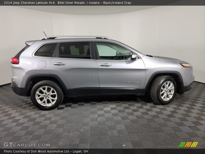 Billet Silver Metallic / Iceland - Black/Iceland Gray 2014 Jeep Cherokee Latitude 4x4