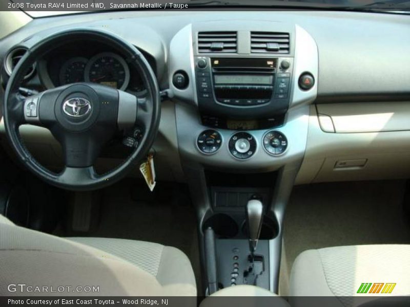 Savannah Metallic / Taupe 2008 Toyota RAV4 Limited 4WD