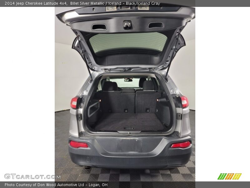 Billet Silver Metallic / Iceland - Black/Iceland Gray 2014 Jeep Cherokee Latitude 4x4