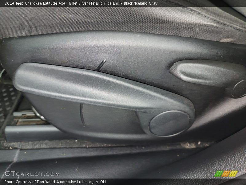 Billet Silver Metallic / Iceland - Black/Iceland Gray 2014 Jeep Cherokee Latitude 4x4