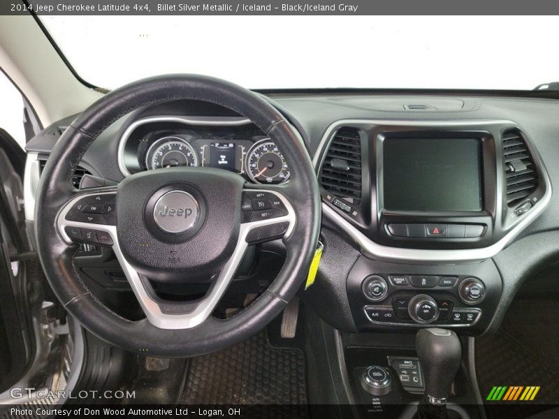 Billet Silver Metallic / Iceland - Black/Iceland Gray 2014 Jeep Cherokee Latitude 4x4