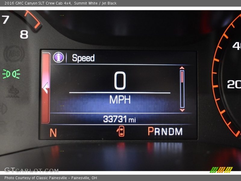 Summit White / Jet Black 2016 GMC Canyon SLT Crew Cab 4x4