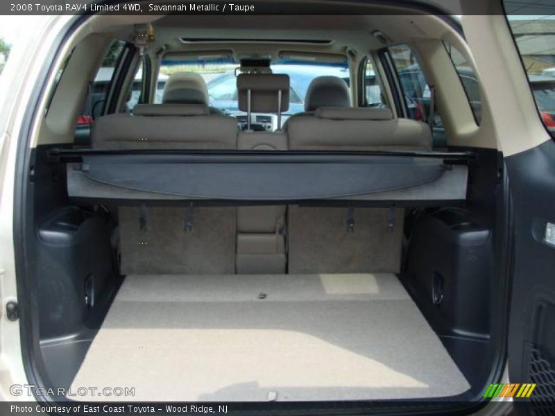 Savannah Metallic / Taupe 2008 Toyota RAV4 Limited 4WD