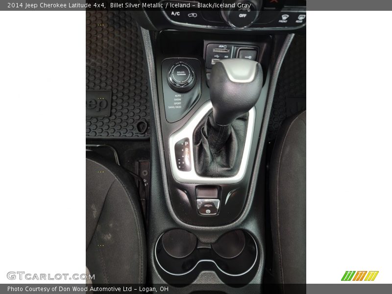 Billet Silver Metallic / Iceland - Black/Iceland Gray 2014 Jeep Cherokee Latitude 4x4