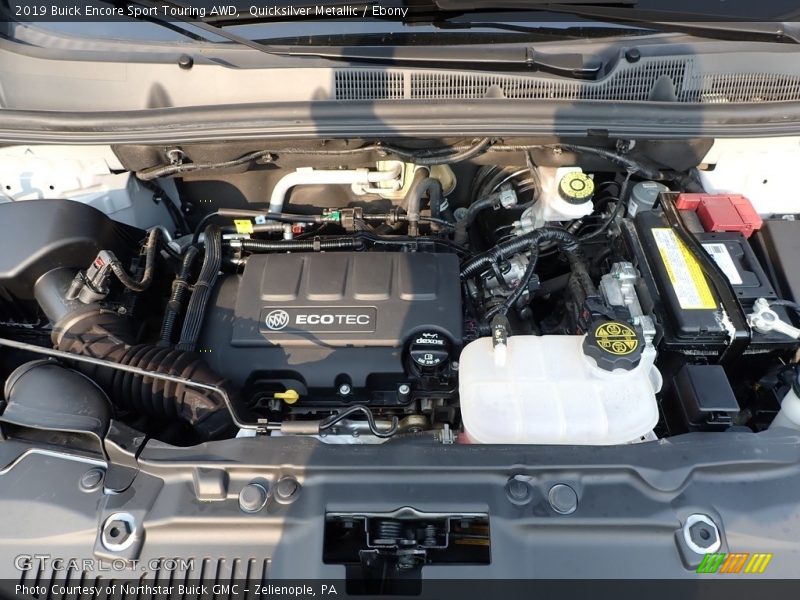 Quicksilver Metallic / Ebony 2019 Buick Encore Sport Touring AWD