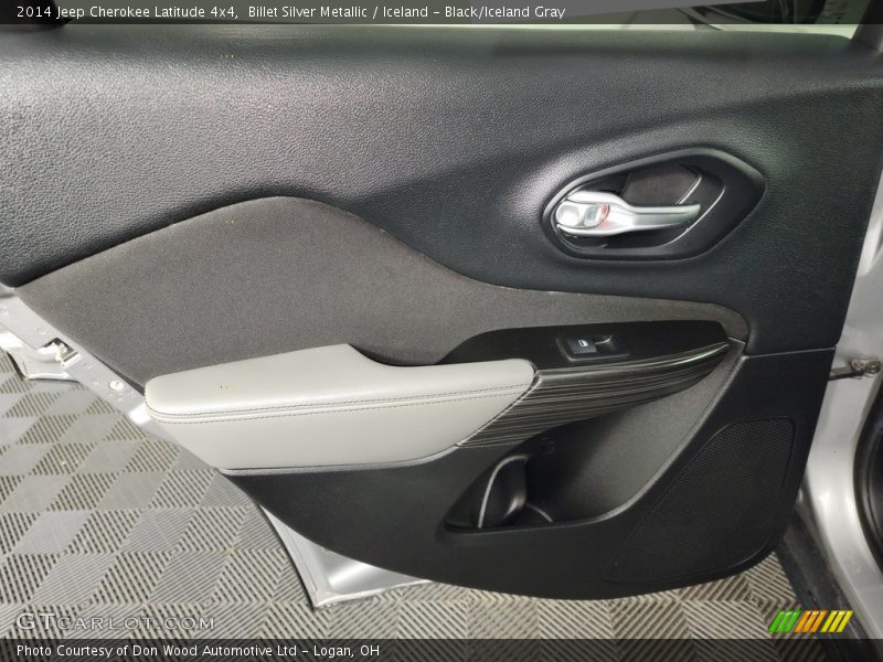 Billet Silver Metallic / Iceland - Black/Iceland Gray 2014 Jeep Cherokee Latitude 4x4