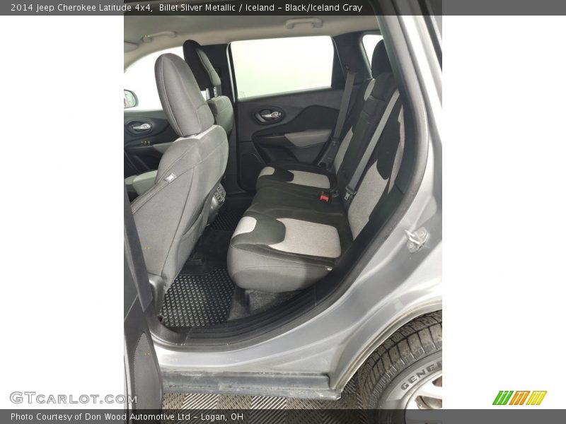 Billet Silver Metallic / Iceland - Black/Iceland Gray 2014 Jeep Cherokee Latitude 4x4
