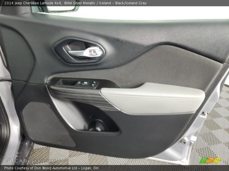 Billet Silver Metallic / Iceland - Black/Iceland Gray 2014 Jeep Cherokee Latitude 4x4