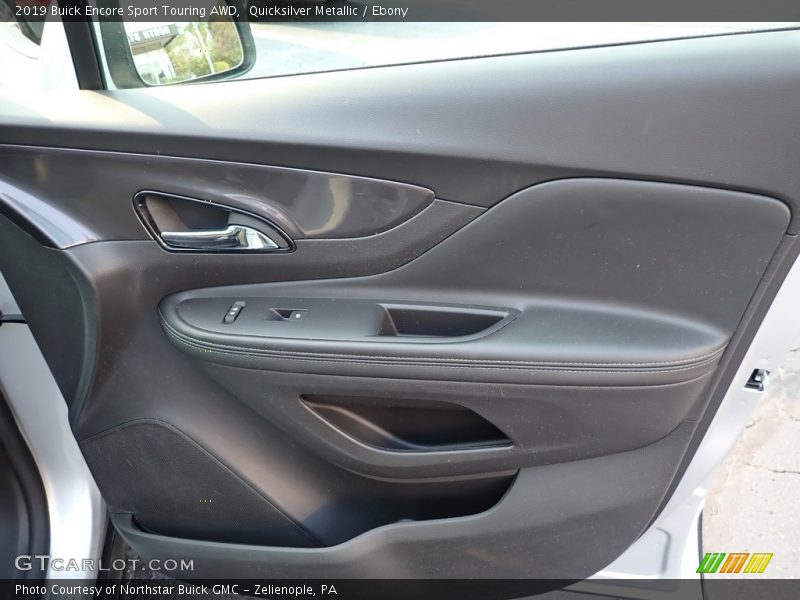 Quicksilver Metallic / Ebony 2019 Buick Encore Sport Touring AWD