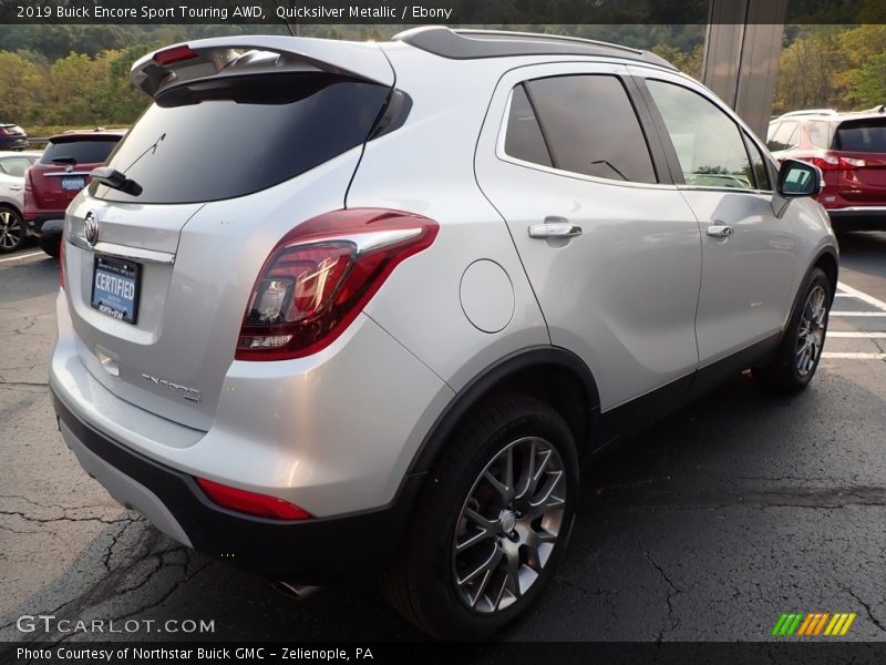Quicksilver Metallic / Ebony 2019 Buick Encore Sport Touring AWD