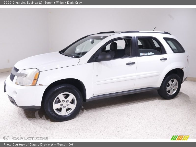 Summit White / Dark Gray 2009 Chevrolet Equinox LS