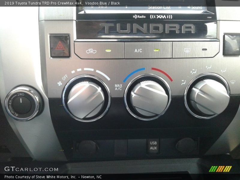 Controls of 2019 Tundra TRD Pro CrewMax 4x4