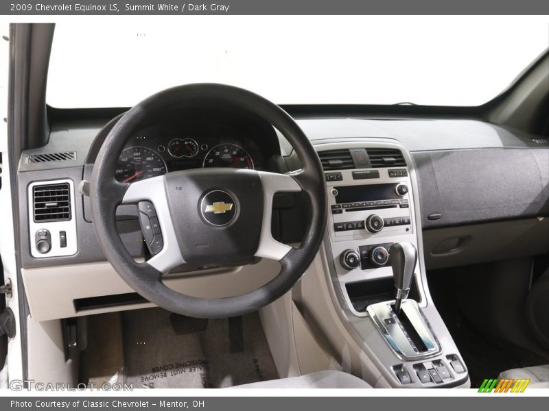 Summit White / Dark Gray 2009 Chevrolet Equinox LS