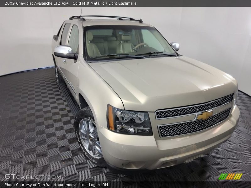 Gold Mist Metallic / Light Cashmere 2009 Chevrolet Avalanche LTZ 4x4