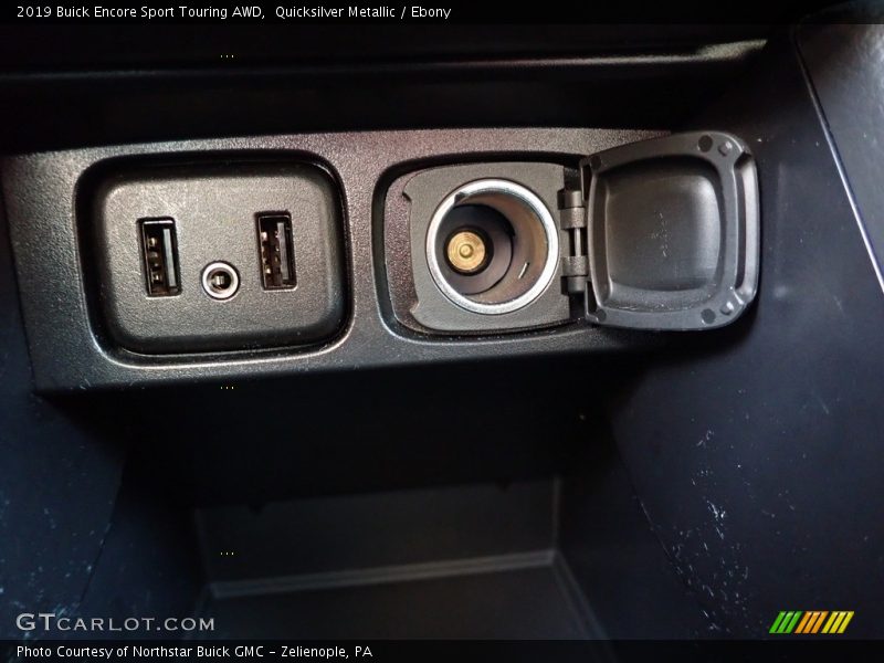 Quicksilver Metallic / Ebony 2019 Buick Encore Sport Touring AWD