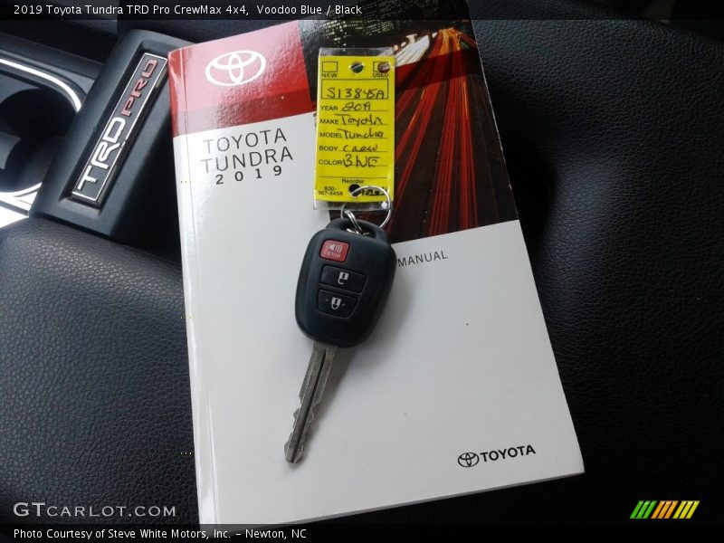 Voodoo Blue / Black 2019 Toyota Tundra TRD Pro CrewMax 4x4