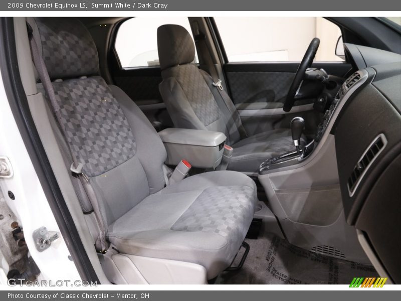 Summit White / Dark Gray 2009 Chevrolet Equinox LS