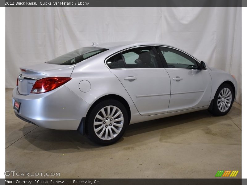 Quicksilver Metallic / Ebony 2012 Buick Regal