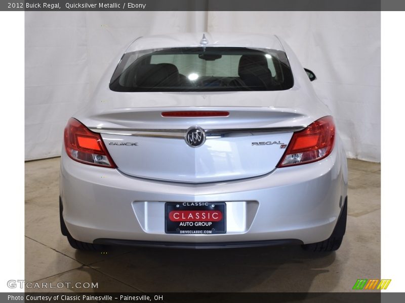 Quicksilver Metallic / Ebony 2012 Buick Regal