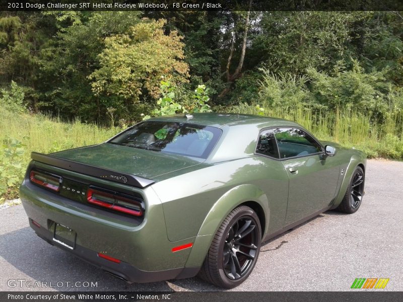 F8 Green / Black 2021 Dodge Challenger SRT Hellcat Redeye Widebody