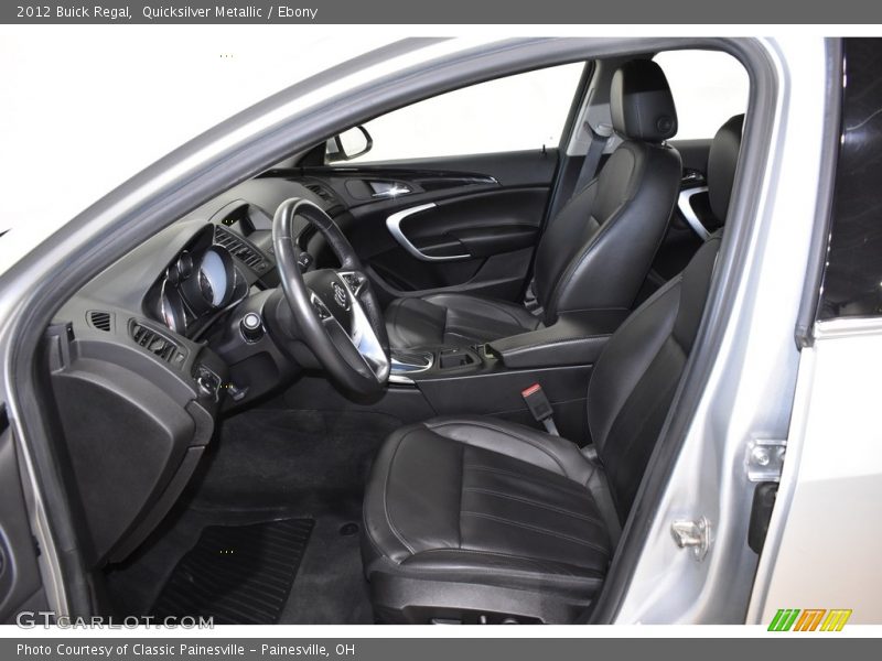 Quicksilver Metallic / Ebony 2012 Buick Regal
