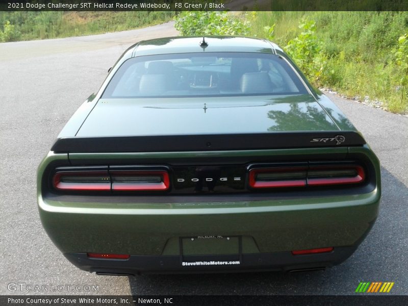 F8 Green / Black 2021 Dodge Challenger SRT Hellcat Redeye Widebody