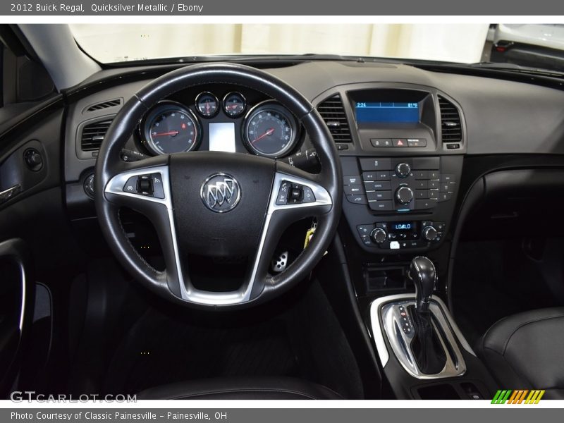 Quicksilver Metallic / Ebony 2012 Buick Regal