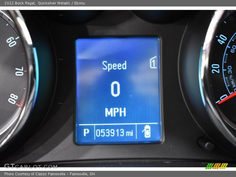 Quicksilver Metallic / Ebony 2012 Buick Regal