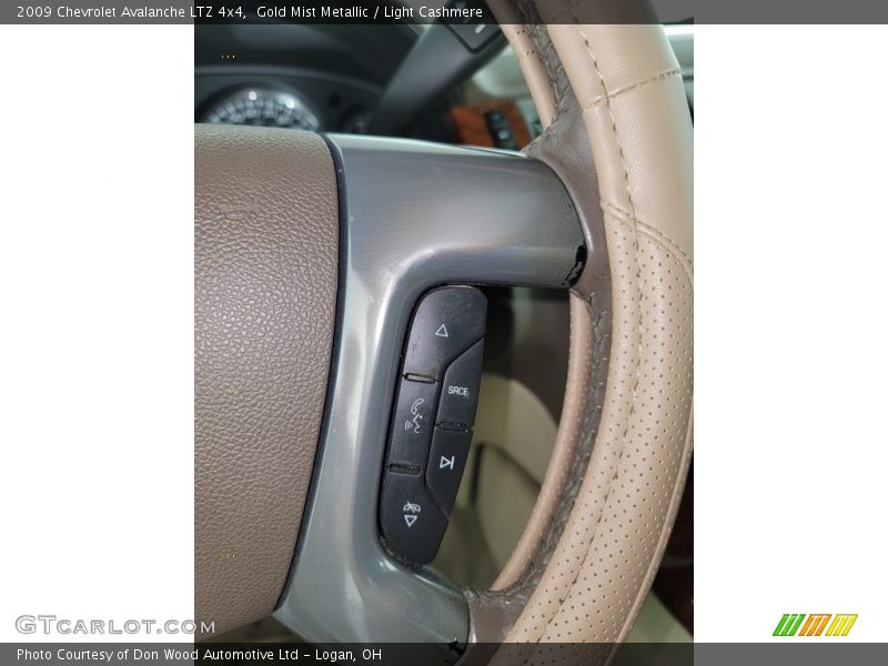 Gold Mist Metallic / Light Cashmere 2009 Chevrolet Avalanche LTZ 4x4