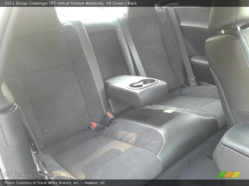 Rear Seat of 2021 Challenger SRT Hellcat Redeye Widebody