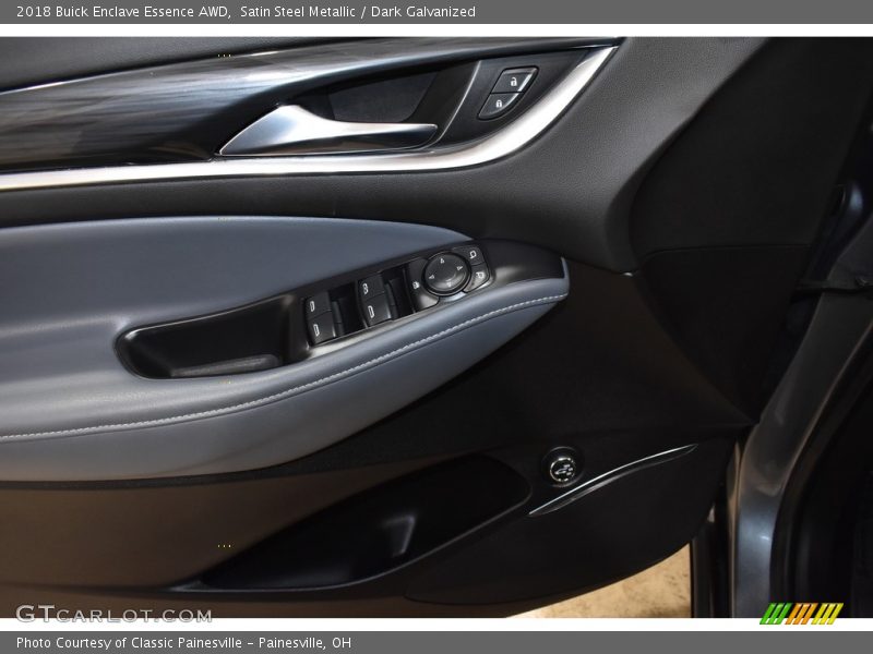 Satin Steel Metallic / Dark Galvanized 2018 Buick Enclave Essence AWD