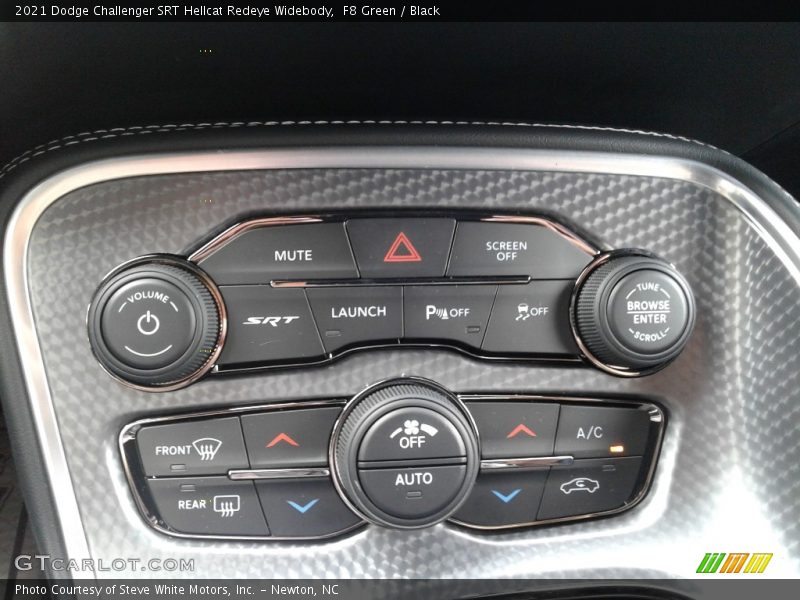Controls of 2021 Challenger SRT Hellcat Redeye Widebody