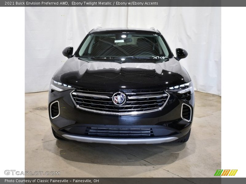 Ebony Twilight Metallic / Ebony w/Ebony Accents 2021 Buick Envision Preferred AWD