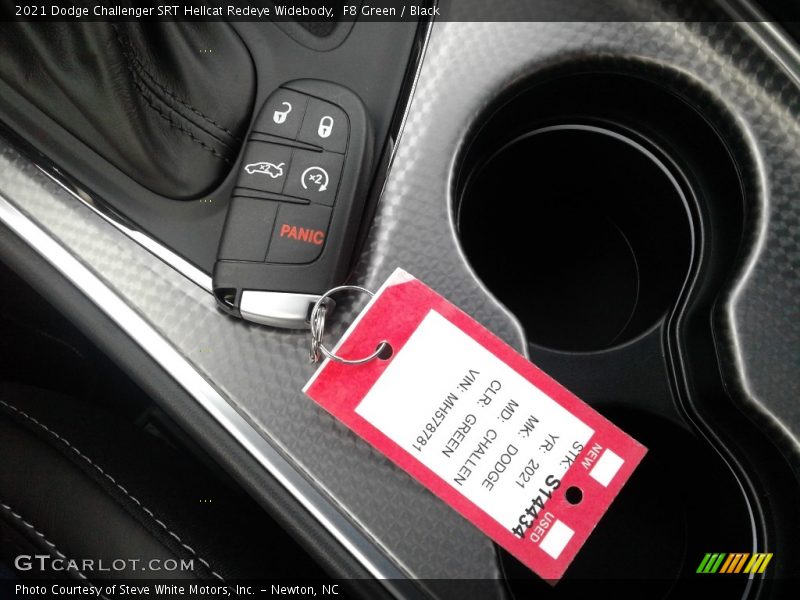 F8 Green / Black 2021 Dodge Challenger SRT Hellcat Redeye Widebody