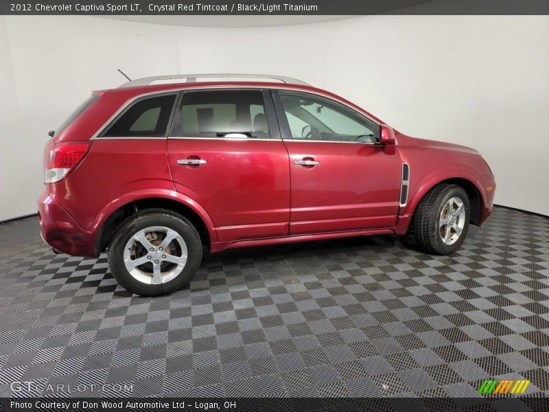 Crystal Red Tintcoat / Black/Light Titanium 2012 Chevrolet Captiva Sport LT