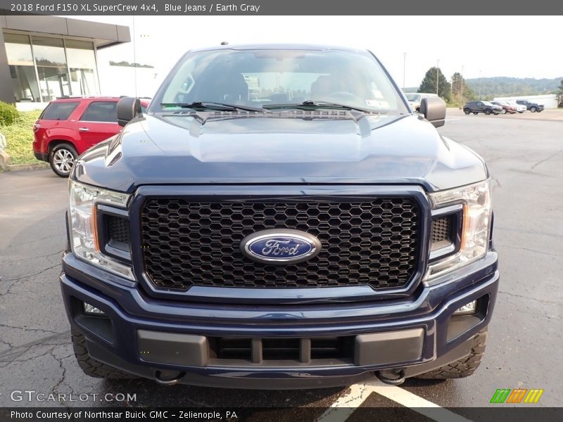 Blue Jeans / Earth Gray 2018 Ford F150 XL SuperCrew 4x4