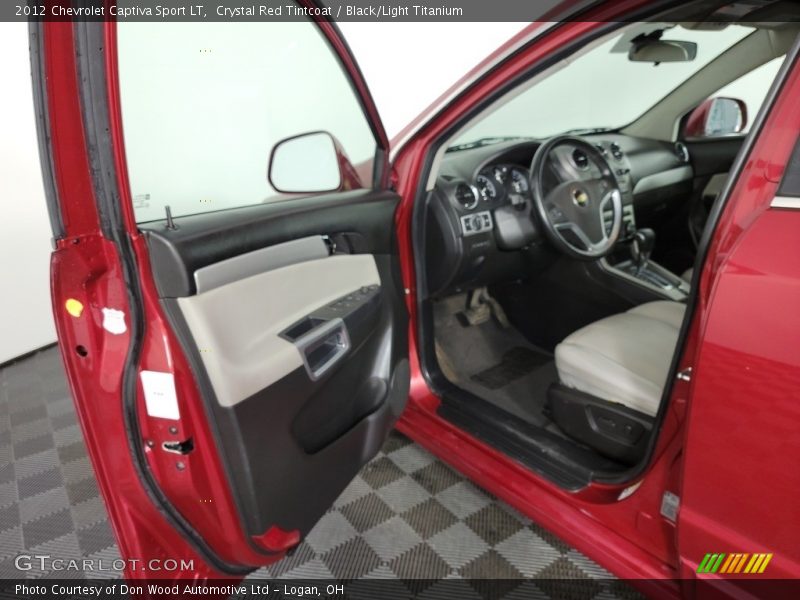 Crystal Red Tintcoat / Black/Light Titanium 2012 Chevrolet Captiva Sport LT