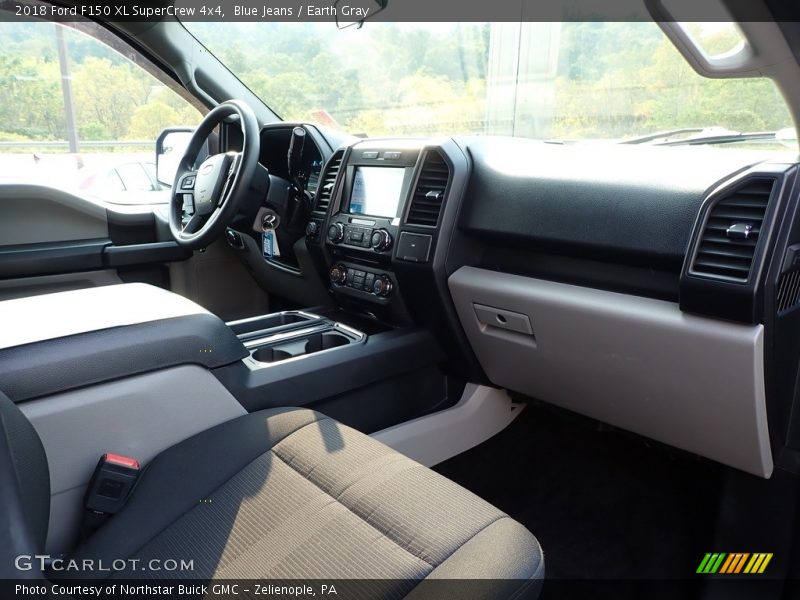 Blue Jeans / Earth Gray 2018 Ford F150 XL SuperCrew 4x4