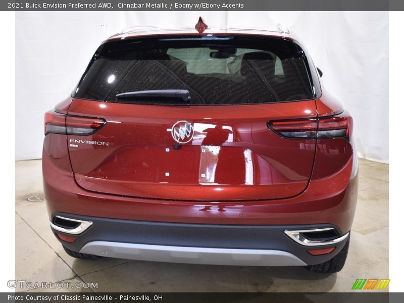 Cinnabar Metallic / Ebony w/Ebony Accents 2021 Buick Envision Preferred AWD