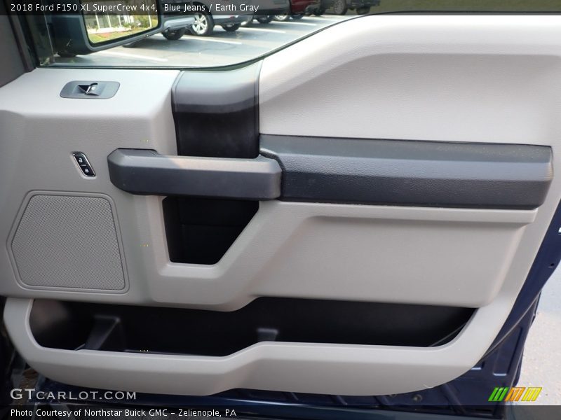 Blue Jeans / Earth Gray 2018 Ford F150 XL SuperCrew 4x4