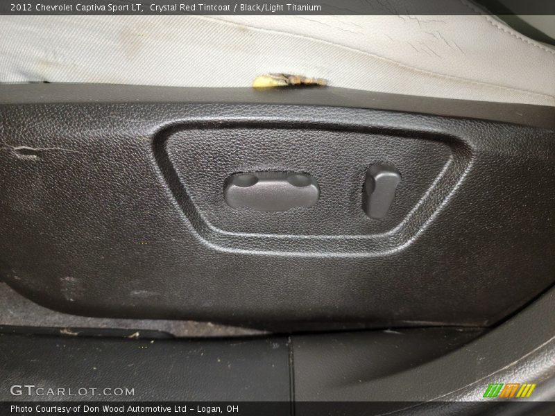 Crystal Red Tintcoat / Black/Light Titanium 2012 Chevrolet Captiva Sport LT