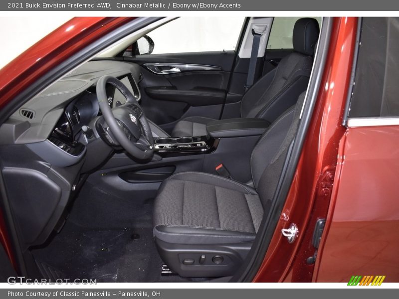 Cinnabar Metallic / Ebony w/Ebony Accents 2021 Buick Envision Preferred AWD