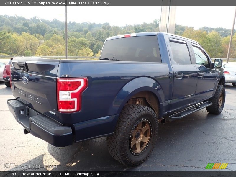 Blue Jeans / Earth Gray 2018 Ford F150 XL SuperCrew 4x4