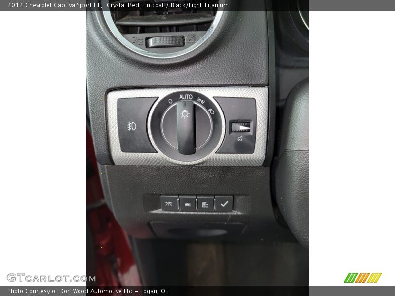 Crystal Red Tintcoat / Black/Light Titanium 2012 Chevrolet Captiva Sport LT