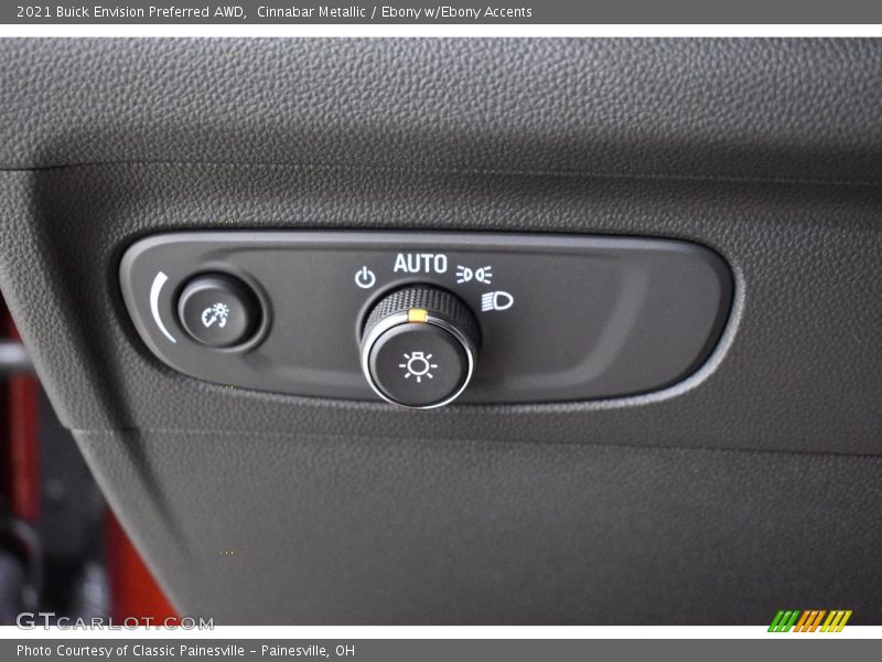 Cinnabar Metallic / Ebony w/Ebony Accents 2021 Buick Envision Preferred AWD